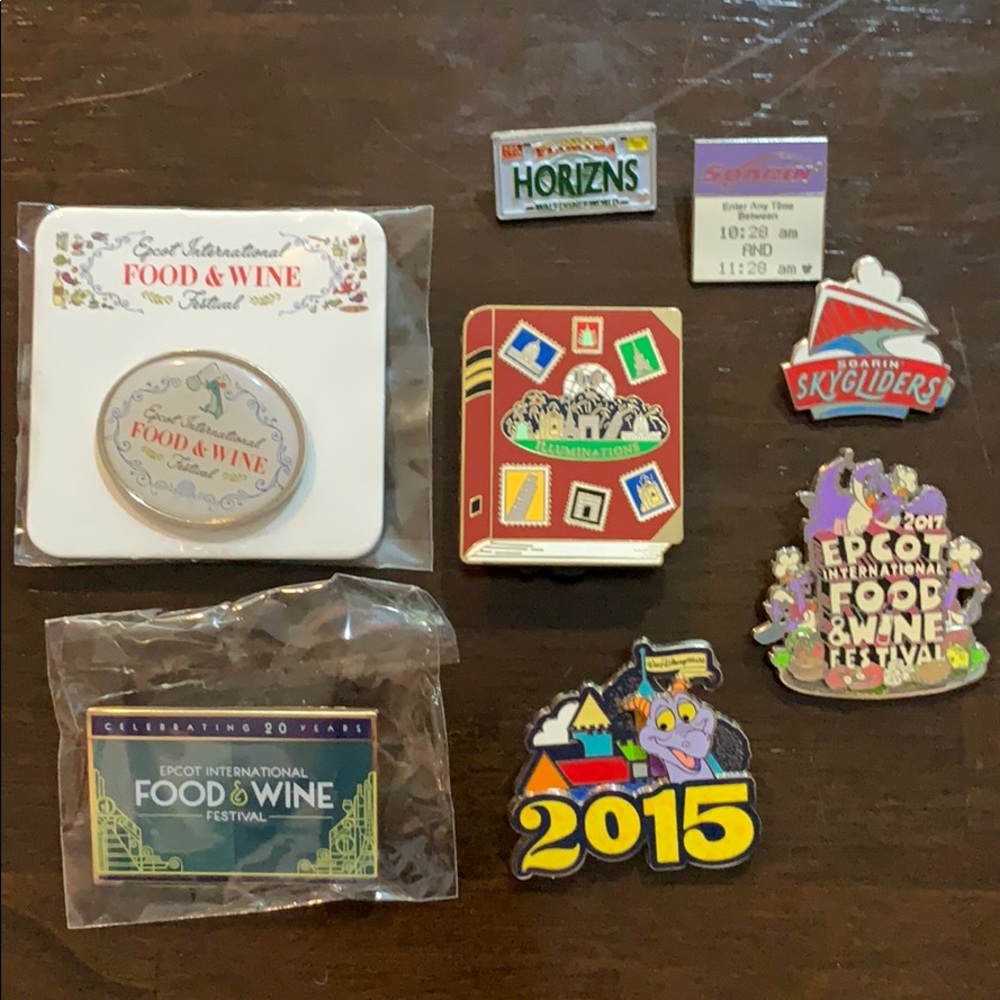 Disney Epcot Pins